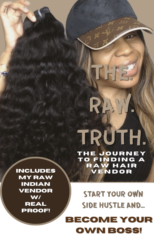 THE. RAW. TRUTH. The Journey to Finding a Raw Hair Vendor E Book